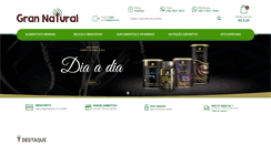 Desktop Screenshot of grannatural.com.br